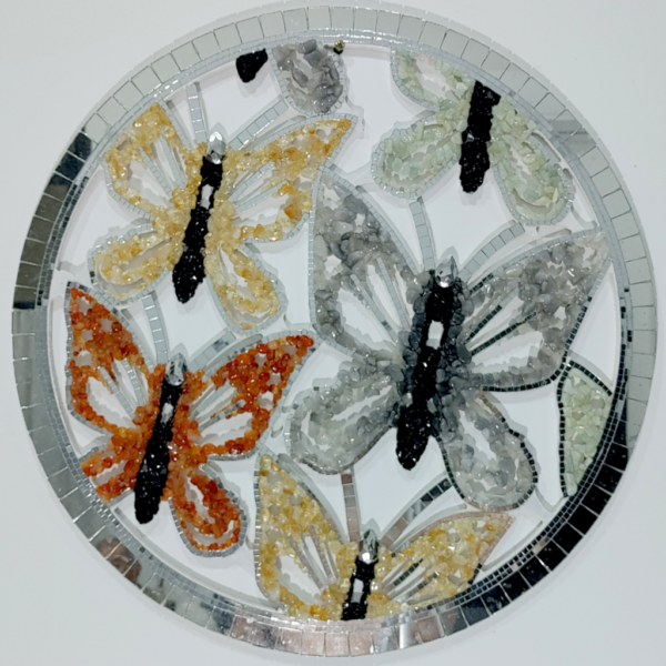 Mandala Borboleta 60cm