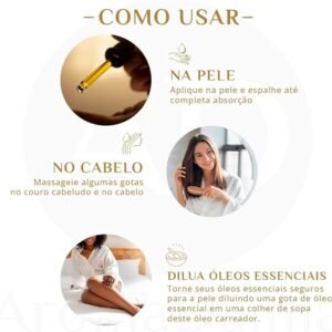 Óleo Vegetal de Amêndoa Doce - Prensado a Frio, 100% Puro e Vegano | Alto Poder De Hidratação Para Corpo, Rosto e Uso em Bebês | Indicado Para Todos os Tipos de Pele | 120 ml - Aroma D’alma
