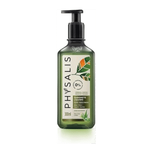 PHYSALIS Sabonete Líquido Vegano Physalis Puro Equilíbrio 300Ml Verde