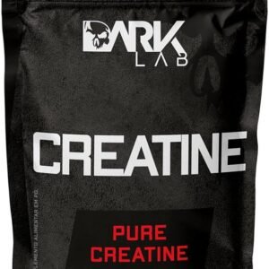 Creatina Pura Dark Lab 500g, Monohidratada 100% de Pureza, Para Atletas e Musculação, Absorção Rápida e Eficiente, Livre de Glúten, Sem Sabor