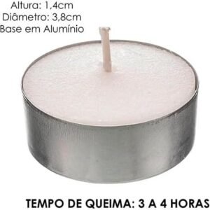 100 Velas Rechaud Decoração