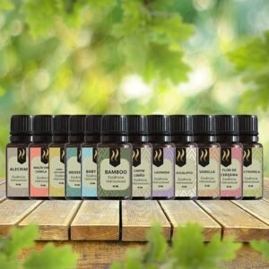 Kit Top 12 Essências Aromatizantes para Difusor, Nattuaromas
