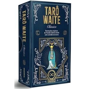 Tarô waite clássico – Deck com 78 cartas ilustradas por Pamela Colman Smith