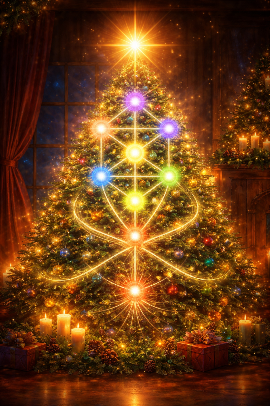 Árvore de Natal Árvore da Vida